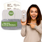 Wingless Reusable Panty Liners with Adhesive Sticker (MEDIUM, 7-Pack) - Bamboo