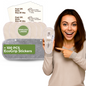 Wingless Reusable Panty Liners with Adhesive Sticker (TANGA, 7-Pack) - Natural Unbleached