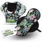 Organic Cotton EcoComfort Reusable Panty Liners for Women & Teens (Medium, 7-Pack) - Evergreen