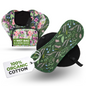 Organic Cotton EcoComfort Reusable Panty Liners for Women & Teens (Small, 7-Pack) -  Botanical