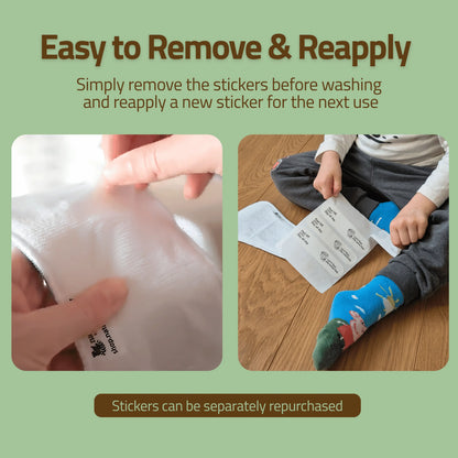 EcoGrip Adhesive Sticker Refills for Reusable Potty Training Pads (100-Pack)