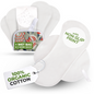 Non-Slip Reusable Incontinence Pads for Bladder Control (L+XL: 6-Pack) - Dancing Clouds