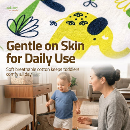 Reusable Potty Training Pads, All-in-One Set (Daily + Secure Fit, 8-Pack)