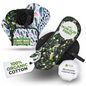 Non-Slip Reusable Period Pads for Teen Girls (S+M, 6-Pack) - Feathers