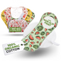 Non-Slip Reusable Panty Liners for Teen Girls (Small, 7-Pack) - Fruit Splash
