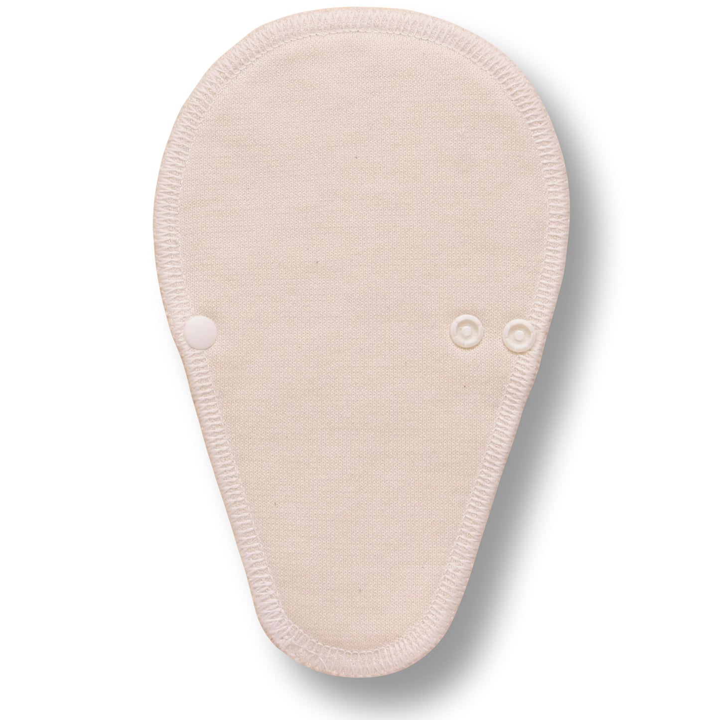 Reusable Panty liners, 7-Pack of Organic Cotton Reusable Sanitary Pantyliners with Wings; MADE IN EU; for Vaginal Discharge and Everyday Cleanliness; Non-irritating, Anti-allergic, Antibacterial; for Daily Usage and in case of White Discharge; Washable Cloth Pads w/o Chemicals; Reusable Liners