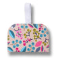 EXTRA Double Wet Bag with Strap for Reusable Menstrual Pads and Panty Liners, Organic Cotton Bamboo Reusable Sanitary Towel with Wings, MADE IN EU, for Menstrual Periods, Incontinence, Postpartum Flow; Vaginal Discharge and Everyday Cleanliness; Non-irritating, Anti-allergic, Antibacterial; for Daily Usage and in case of White Discharge; Washable Cloth Pads w/o Chemicals; Reusable Liners Washable Menstrual Cloth